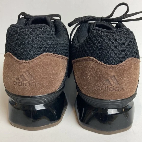 adidas Leistung 16 II BOA Weightlifting Shoes Sz 11 Black Suede Gym CrossFit - Picture 11 of 16